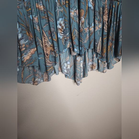 Free People. Lue Haze Floral Tunic - Picture 6 of 7